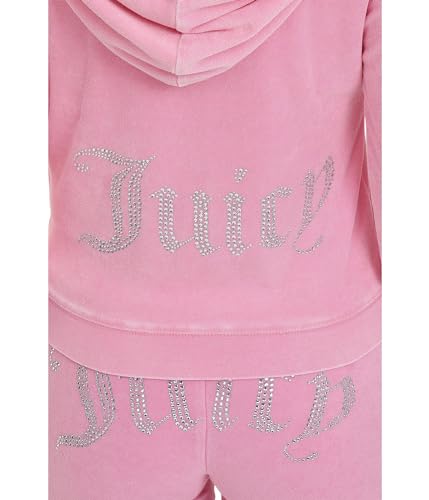 Juicy Couture womens Garment Washed Heritage Kangaroo Pocket Track3