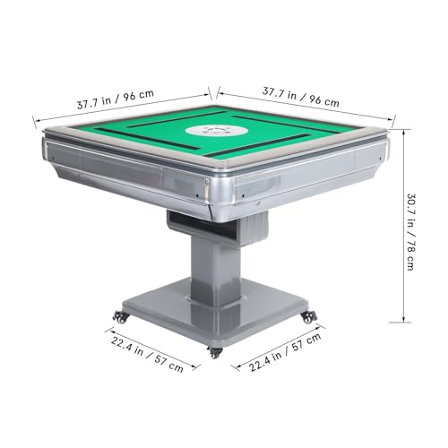Mesa plegable automática de Mahjong con fichas numeradas miniatura 5