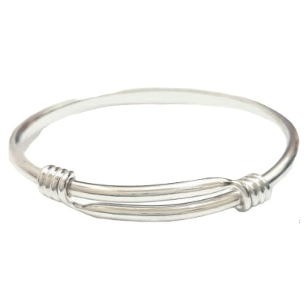 PlataJewels Pulsera Plata Hombre Hilo grueso 3.5mm Maciza. Ajustable. Regalo Día de Padre. Regalos para hombres jovenes, novios, parejas, hijos.