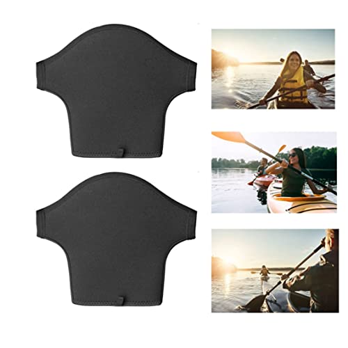 Roeierijen Dikke Slijtvaste Waterdichte Waterdichte Peddelhandschoenen Lichtgewicht Kajakhandschoenen Zwart - Image 5