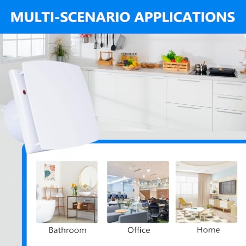 Hon&Guan Aspiratore 100mm Estrattore Silenziosa