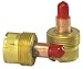 Gas Lens Collet Body, 3/32 In Stub, PK2