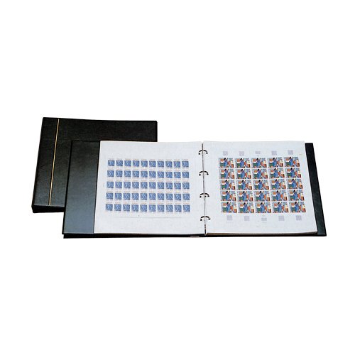 Album pour feuilles de timbres haut de gamme SAFE 1250 classeur 4 anneaux de précision