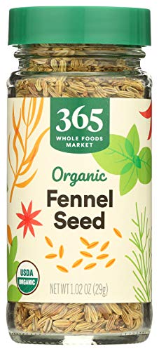365 By Whole Foods Market, Fennel Seed Organic, 1.02 Ounce #TOP8