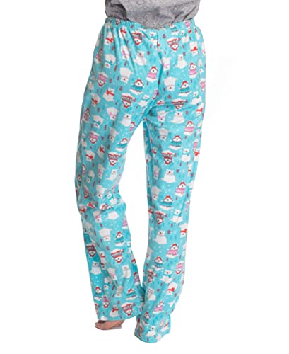 Hanes Women's Sleep Fleece Pant, Polar Bear, Large #TOP3