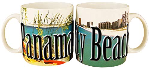 Americaware Panama City 18oz. Color Relief Coffee Mug