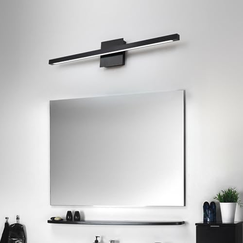 Lámpara de Pared 180° Rotación que elimina sombras en el espejo del baño con luz blanca
