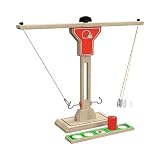 Wild Sports NFL Cleveland Browns Wooden Ring Swing Battle - Head-to-Head Ring Toss Hook & Ring Game for NFL Fans