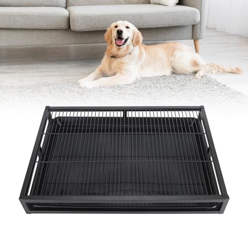 Toilettes de dressage pour chiens finis les tapis sales avec ce bac lavable
