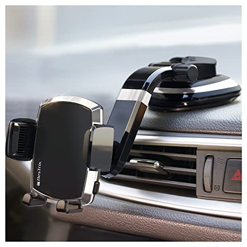 Bestrix SmartClamp Car Phone Mount | Dashboard Cell Phone Car Phone Holder…