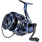 Sougayilang CCF7000 Karpfenangelrolle, Übersetzungsverhältnis 4,7:1, 13+1 BB-Gleitlager, doppelter Schnurclip und zusätzliche Ersatzspule, Hochleistungsbremssystem für Karpfen-/Grobfischen