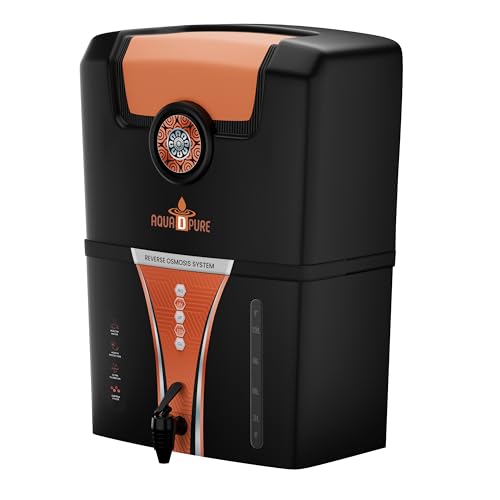 Image of AQUA D PURE 4 in 1 Copper RO Water Purifier with UV, UF and TDS Controller | 12Litre | Fully Automatic Function and Best For Home and Office