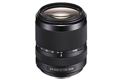 Sony SAL-18135, Zoom-Objektiv (18-135 mm, F3,5–5,6 SAM, A-Mount APS-C, geeignet für A77, A68, A58 Serien)