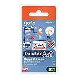 YOTO BrainBots: Biggest Ideas – 7 Audio Cards for Use with Player & Mini All-in-1 Audio Device, Educational & Screen-Free Listening with Fun Stories for Learning & Interactive Quizzes, Ages 6+