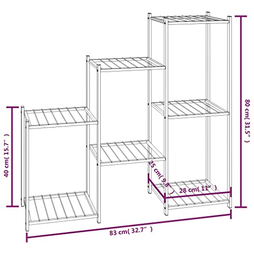 Support pour plantes d'exterieur moderne en fer forge puraday - 5