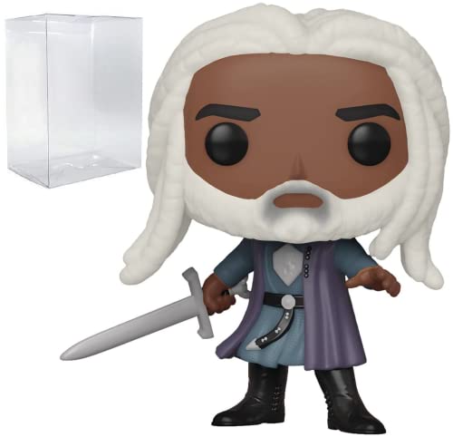 POP House of Dragon - Corlys Velaryon Funko Pop! Vinyl Figure (Bundled with Compatible Pop Box Protector Case), Multicolored, 3.75 inches