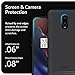 TUDIA DualShield Designed for OnePlus 6T Case, [Merge] Dual Layer Heavy Duty Slim Hard Case for OnePlus 6T (Matte Black)