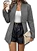 Mina Self Plaid Blazer Jacket for Women 2025 Fall Houndstooth Long Womens Business Casual Work Office Professional Fashion Dressy Trendy Cardigans Fitted Boyfried Women's Blazers & Suit Jackets