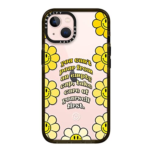 CASETiFY �C���p�N�g�P�[�X iPhone 13 - Take Care Of Yourself By Nathan Bennett - �N���A �u���b�N