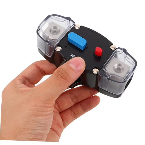 Interruptor de protección de audio 30A impermeable para barcos y caravanas 4