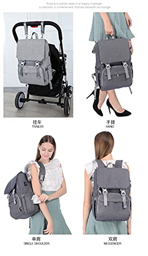 Sac à langer étanche et multifonction à grande capacité