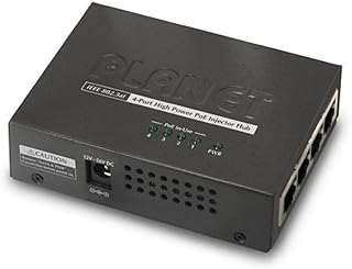 Planet HPOE-460 PoE Adapter - PoE adapters (Gigabit, DC 52-56V, 26 x 70 x 97 mm, IEEE 802.3, IEEE 802.3u, IEEE 802.3ab, IEEE 802.3at, IEEE 802.3af, 10/100/1000Base-T(X), 0-50 °C)