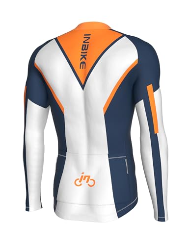 INBIKE Conjuntos de Ciclismo para Hombre Largos Maillot MTB Ciclismo con Manga Larga Traje de Ciclismo Transpirable Ligero Pantalones Culote para Bicicleta Invierno Primavera Otoño XXL - imagen 6