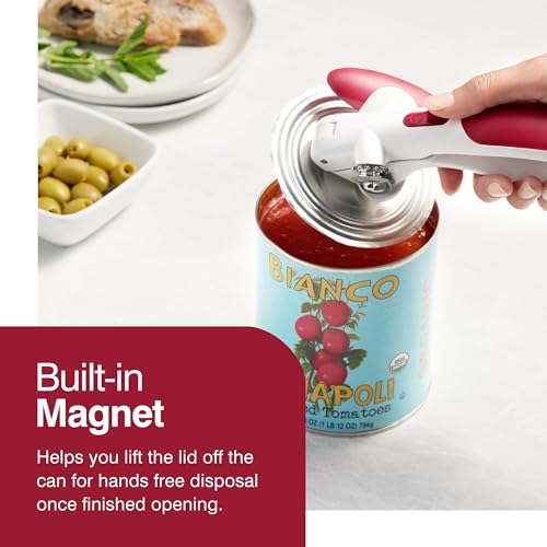 Zyliss E930018U Lock N' Lift Manual Can Opener With Lid Lifter Magnet thumb #4