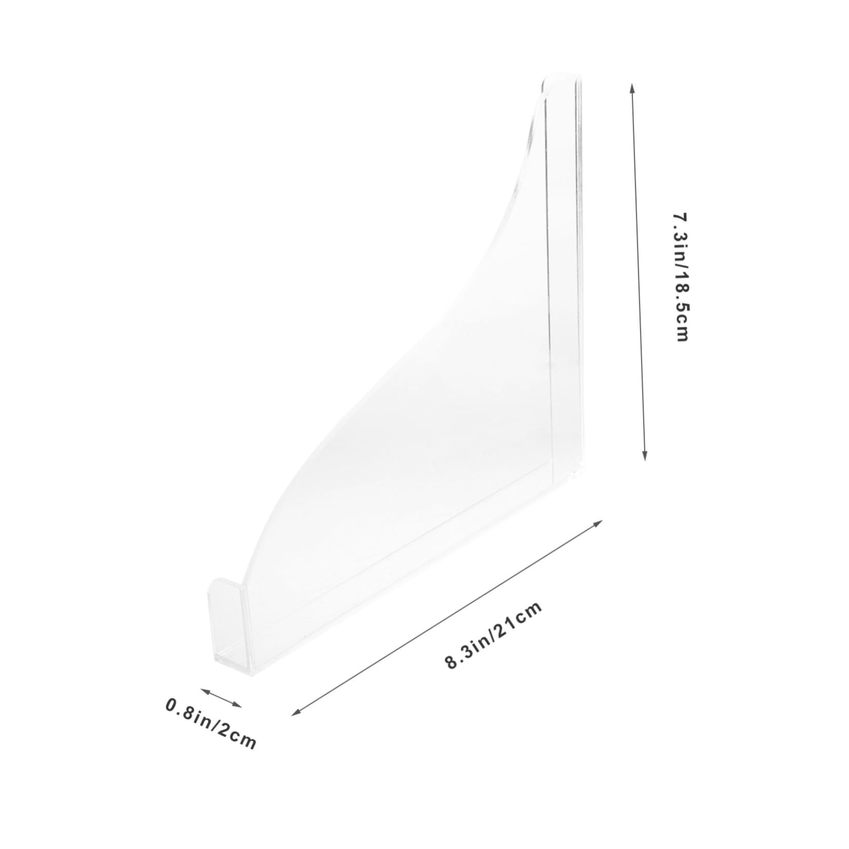 BRIGHTFUFU 2pcs Transparent Bathtub Water Guards Wear Resistant Splashing Barrier for Preventing Water Leakage Guest Bathrooms Essential Tub Accessories