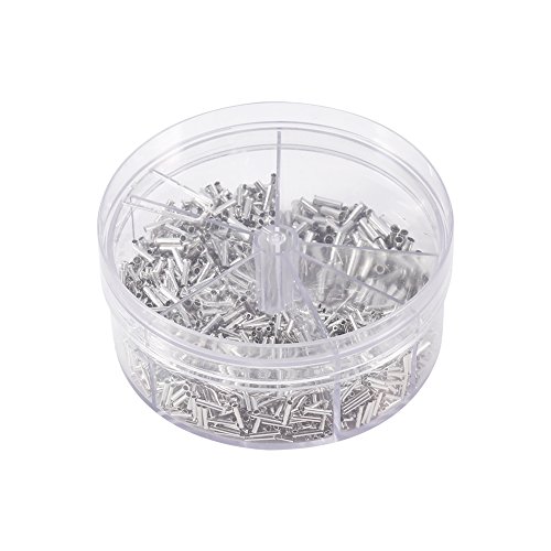Kit connecteur de fil à sertir en cuivre 0.5-2.5mm² de 1900pcs pour cosses