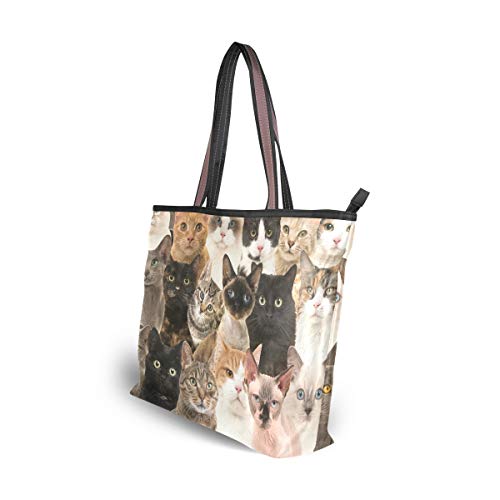 BIGJOKE - Borse da donna con stampa di gatto