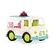 Wonder Wheels by Battat - Ice Cream Truck - Colorful Toy Truck with Detailed Interior for Kids Age 1 & Up - 100% Recyclable