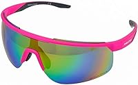 Vista 1 de Rawlings Gafas de sol retro Vaporwave Baseball Shield color rosa neón