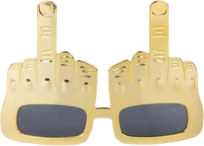 Wwyan Tricky Middle Finger Sunglasses