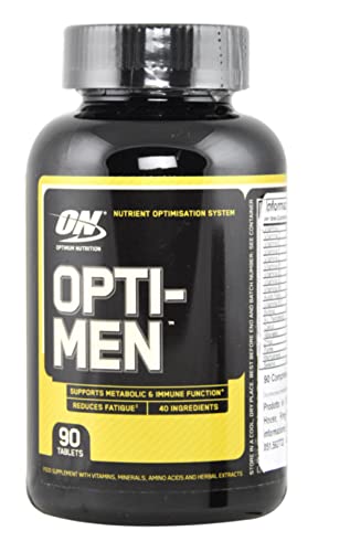 Optimum Nutrition Opti Men 90 capsule - multi vitaminico aminoacidi minerali per Uomo