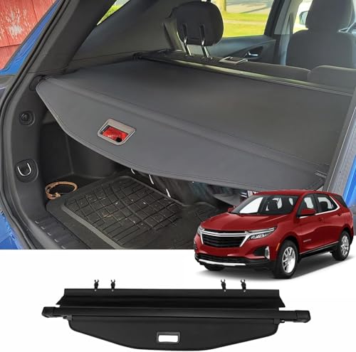 Vesul Retractable Cargo Cover Compatible with 2018-2024 Chevy Chevrolet Equinox GMC Terrain Security Shade Shield Tonneau Cover Anti-Peeping Luggage Privacy Screen Not for Equinox EV