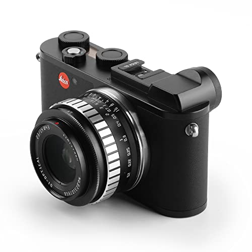 TTArtisan APS-C 23mm F/1.4 Metal Bodied Lens Compatible with L Mount - Black & Silver - Image 4