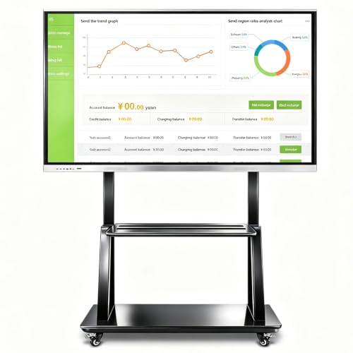 Image of Business Intelligent Touch Display Antis-Glare Screen Dual-System Setup 4K IPS Panel Equipped with Matte antis-Glare Surface Coating for Classroom Office Home(1209 * 680mm /47.59 * 26.77in)