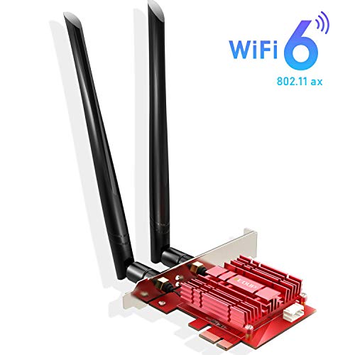 EDUP PCIe WiFi 6 Card with Bluetooth 5.0 Adapter & Heat Sink