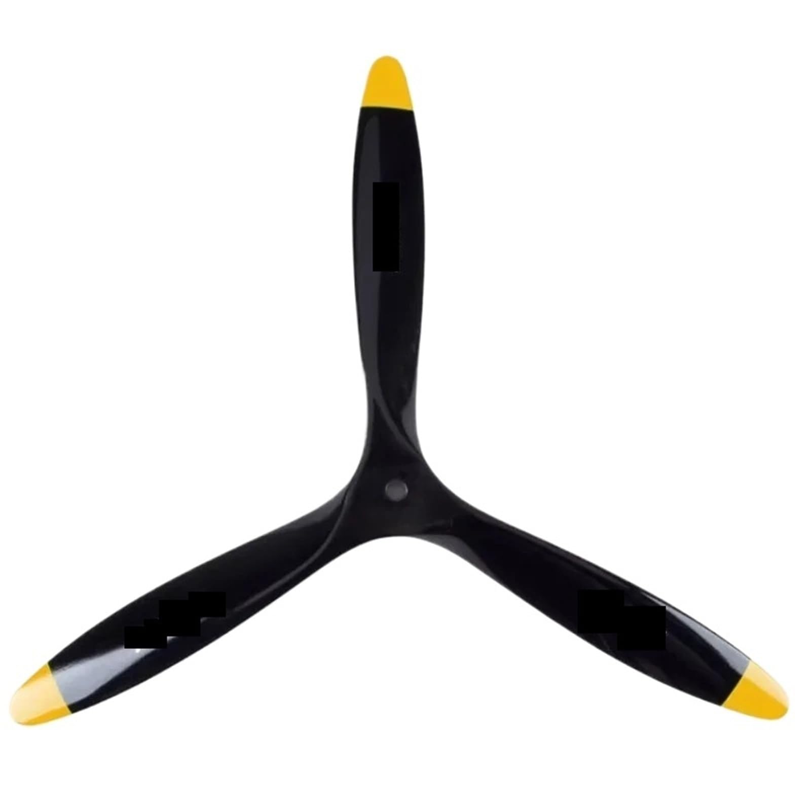 Compatible con hélice de madera de haya de 3 palas de 11 a 23 pulgadas, rotación CW for aviones eléctricos modelo RC, 1 pieza(1pc 22X12 cw)