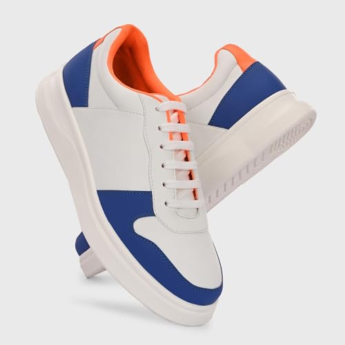 Image of Cruiser Mens Sneakers | Casual Shoes | Experience Comfort & Style with Soft Cushioned Insole |Step Up Your Comfort: Casual Sneakers for Every Day| Trendy Lace-Up Design Sneaker (2567)