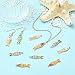 DanLingJewelry 40Pcs 5 Colors Fish Shaped Bumpy Enamel Charms Tropical Fish Marine Life Pendants for DIY Jewelry Making Bracelet Necklace