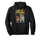  Star Wars Return Of The Jedi Droids & Ewok Vintage Comic Pullover Hoodie