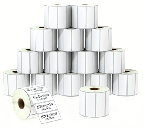 Étiquettes de dossier BETCKEY 6,7x2,5 cm compatibles Zebra et Rollo pour organisation de bureau