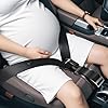 Pregnancy Bump Strap - Seat Adjuster for Mother-Prevent The Abdomen from Stress,Universal Fit, Easy Install