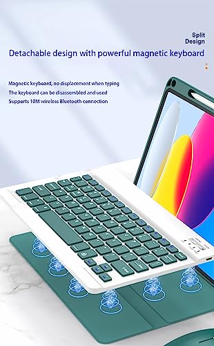 CLALOC Custodia con Tastiera per iPad Air e PRO