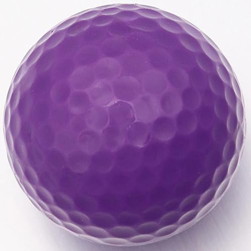 GBM Plain Purple Golf Balls, Set of 12