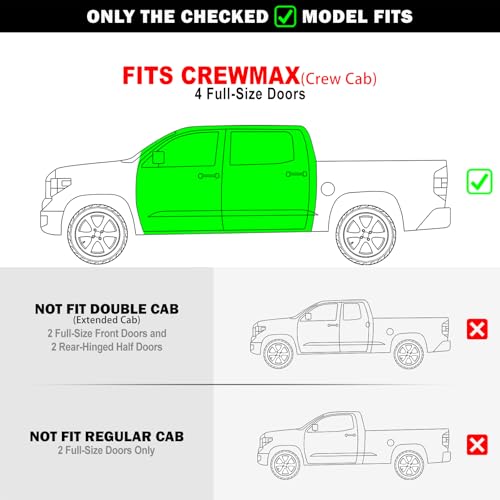 Estribos de acero inoxidable 6.5in para Toyota Tundra miniatura 6
