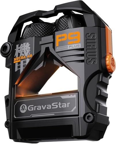 GravaStar Sirius Plus 完全ワイヤレスイヤホン Bluetooth5.3 ANC アクティブノイズキャンセリング イヤフ...