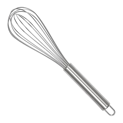 Tala 25 cm Stainless Steel Whisk, Balloon Whisk Made with Stainless Steel Wires and traditionally Balloon Shaped to aid Effortless Whisking, Stirring, Blending and Beating, Measures 25cm / 10 inches - Image 5